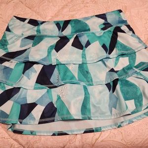 Ideology polyester/spandex tennis skort.